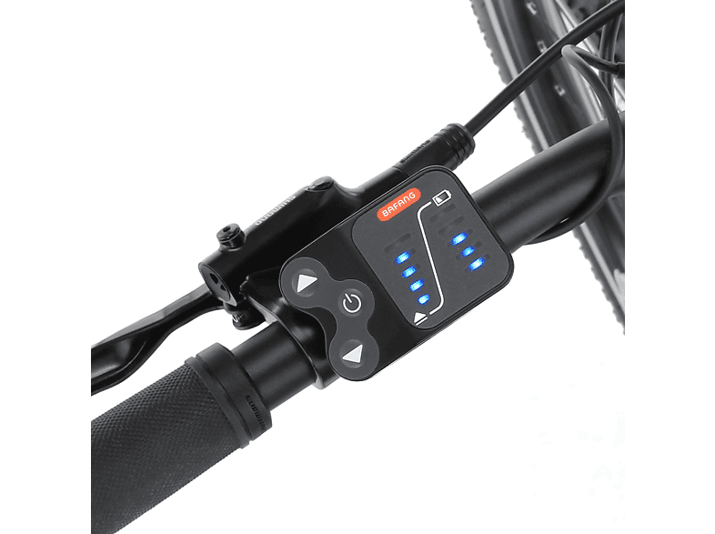 FISCHER Montis 2.1 Mountainbike (Laufradgröße: 29 Zoll, Rahmenhöhe: 51 cm, Unisex-Rad, 422 Wh, Schwarz/Blau)