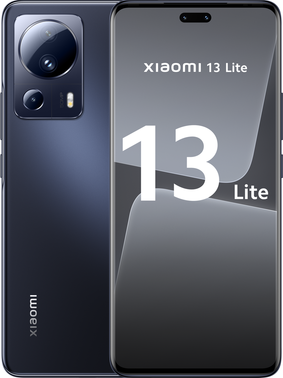 Móvil - Xiaomi 13 Lite, Negro, 128 GB, 8 GB RAM, 6.55" FHD+ AMOLED 120 Hz, Snapdragon® 7 Gen 1, 4500 mAh, Android 13 - MIUI 14