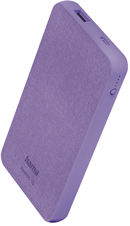 Hama 201659 Powerpack Fabric 10 Purple