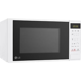 Microondas con grill - LG MH6042DW, 700 W, 2 niveles, Panel táctil, 20 l, Blanco
