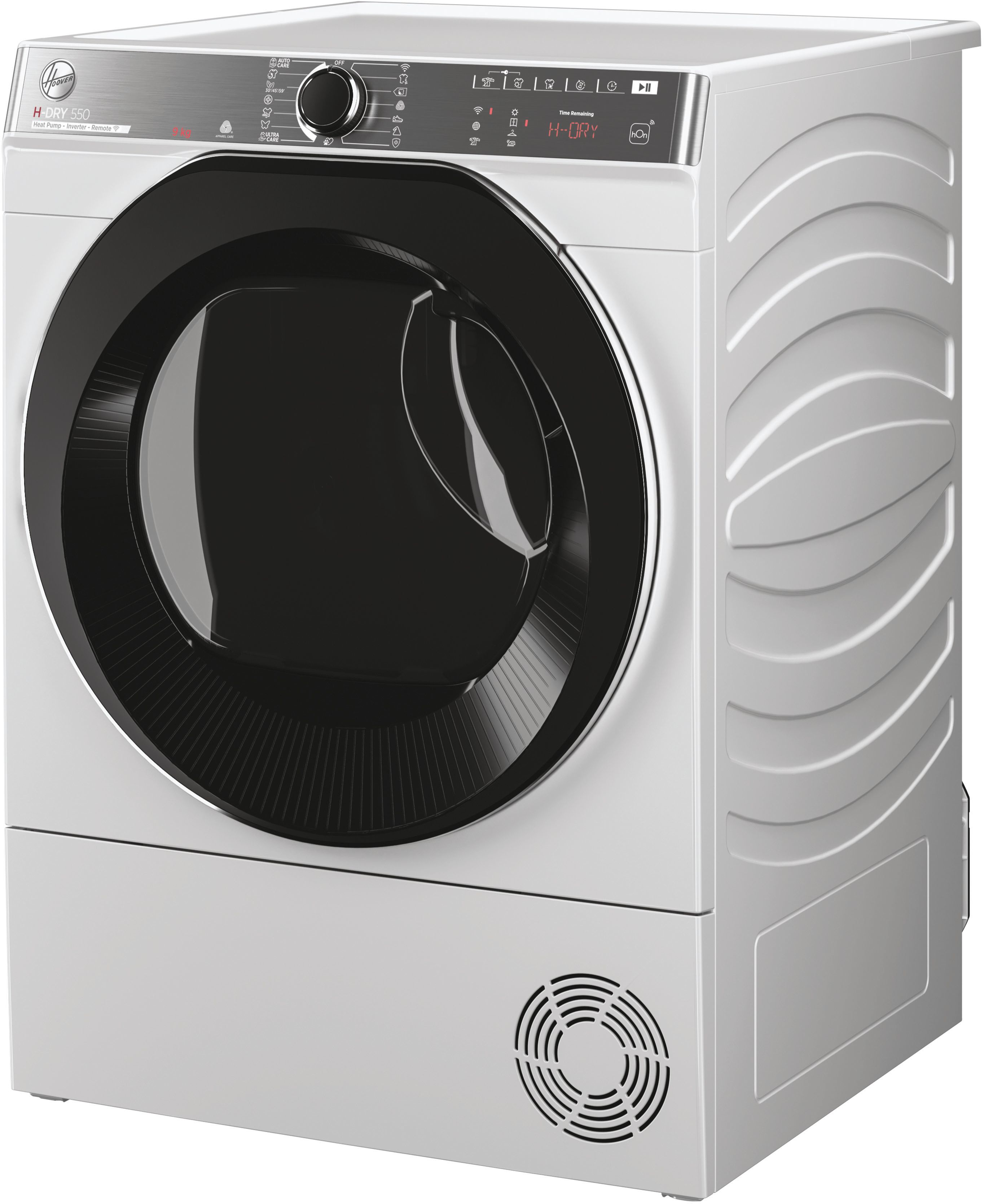 HOOVER NRE H9A3TCBEXS-S H-DRY 550 - Asciugatrice a pompa di calore (9 kg, Bianco)