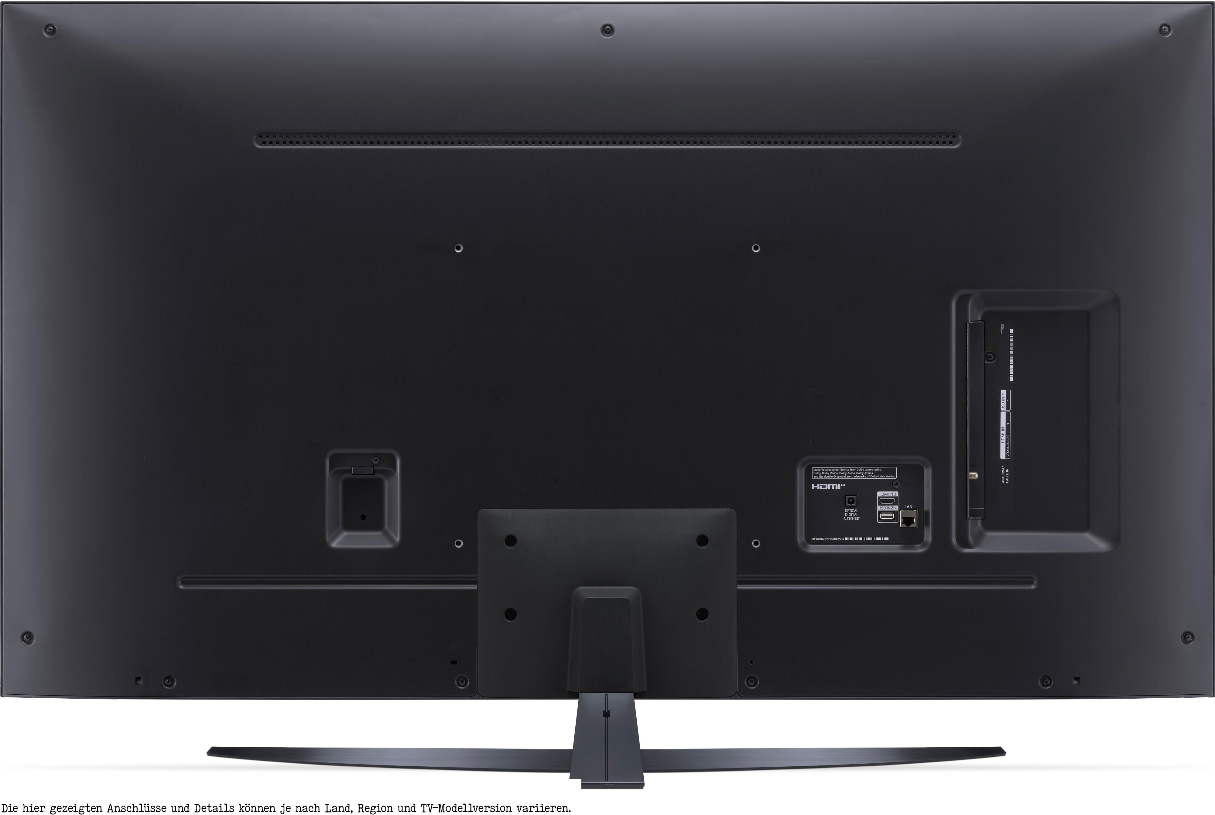 LG 55NANO766QA NanoCell TV (Flat, 55 Zoll / 139 cm, UHD 4K, SMART TV, webOS 6.0 mit LG ThinQ)