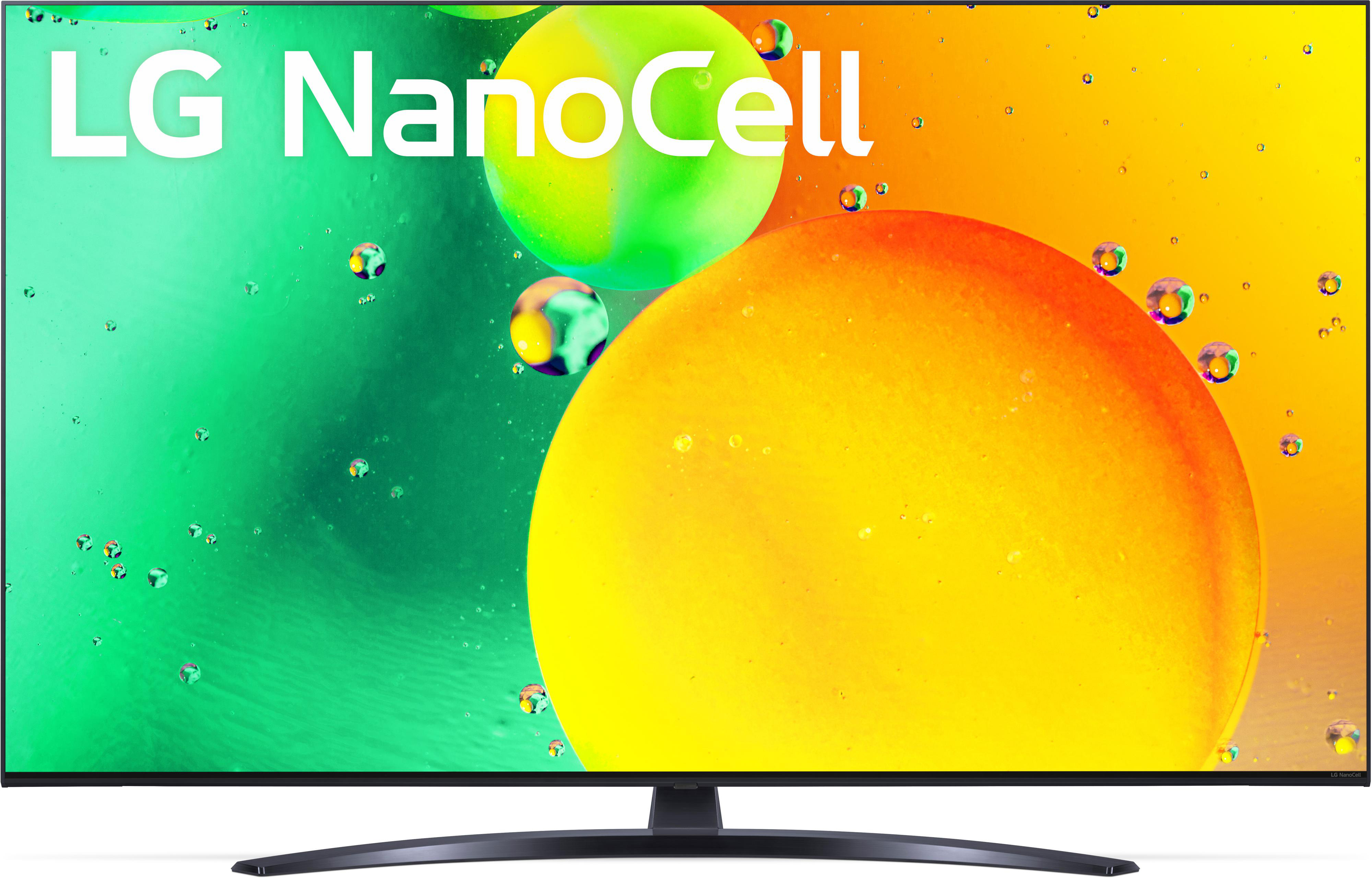 LG 55NANO766QA NanoCell TV (Flat, 55 Zoll / 139 cm, UHD 4K, SMART TV, webOS 6.0 mit LG ThinQ)