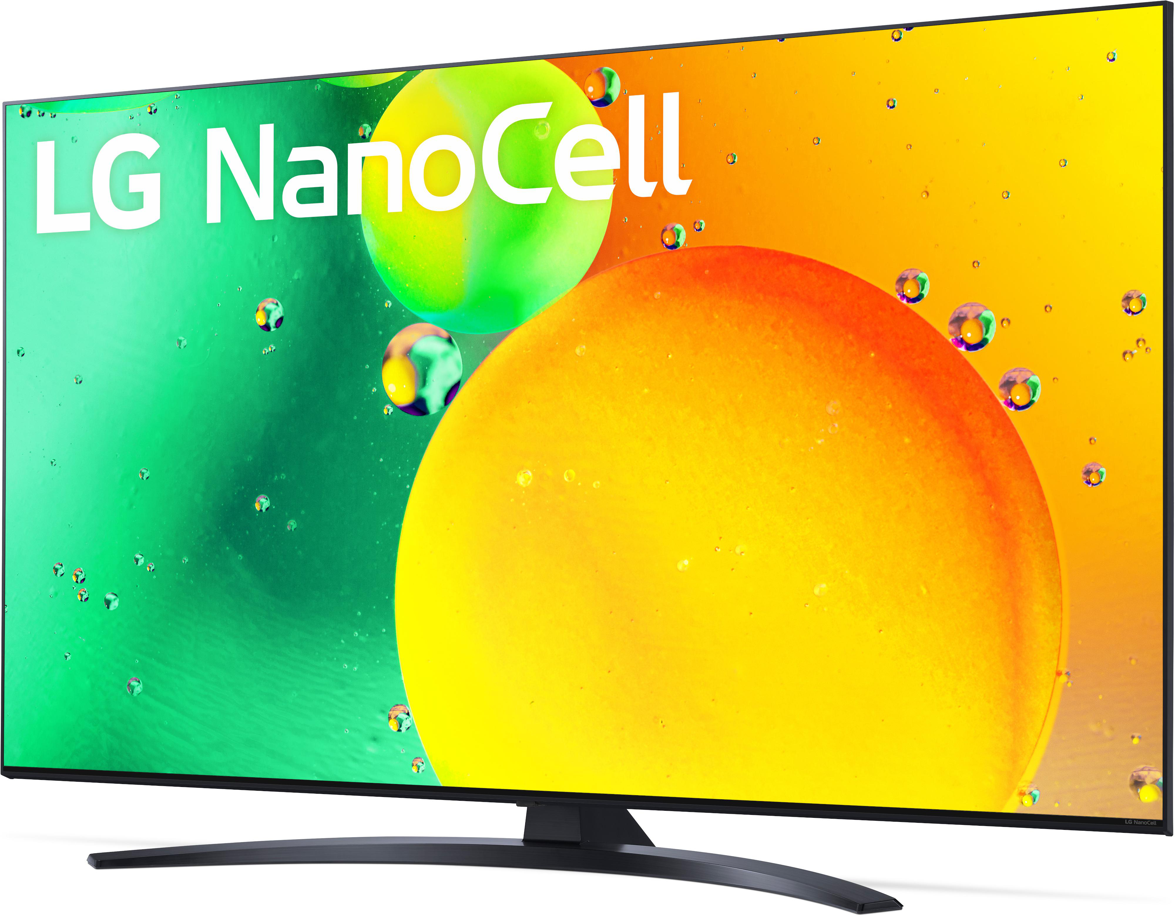 LG 55NANO766QA NanoCell TV (Flat, 55 Zoll / 139 cm, UHD 4K, SMART TV, webOS 6.0 mit LG ThinQ)