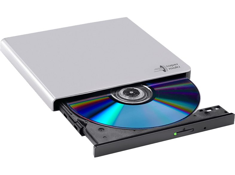 LG Draagbare Dvd Brander Ultra Slim 8x Usb 2.0 Zilver (gp57es40.ahle10b)