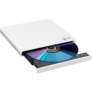 LG Draagbare DVD brander Ultra Slim 8x USB 2.0 Wit (GP57EW40.AHLE10B)