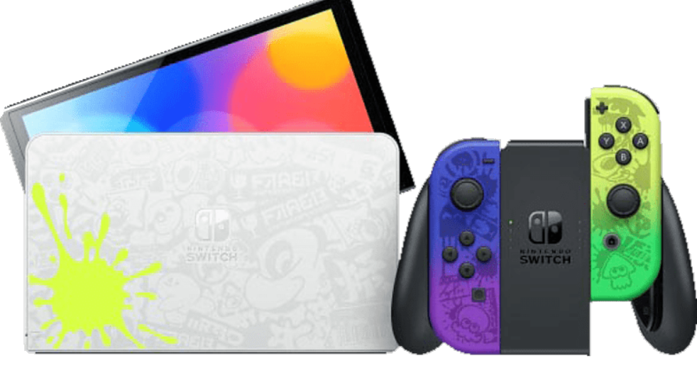 NINTENDO Switch OLED Splatoon 3 Edition Konsol Yeşil Mavi Fiyat