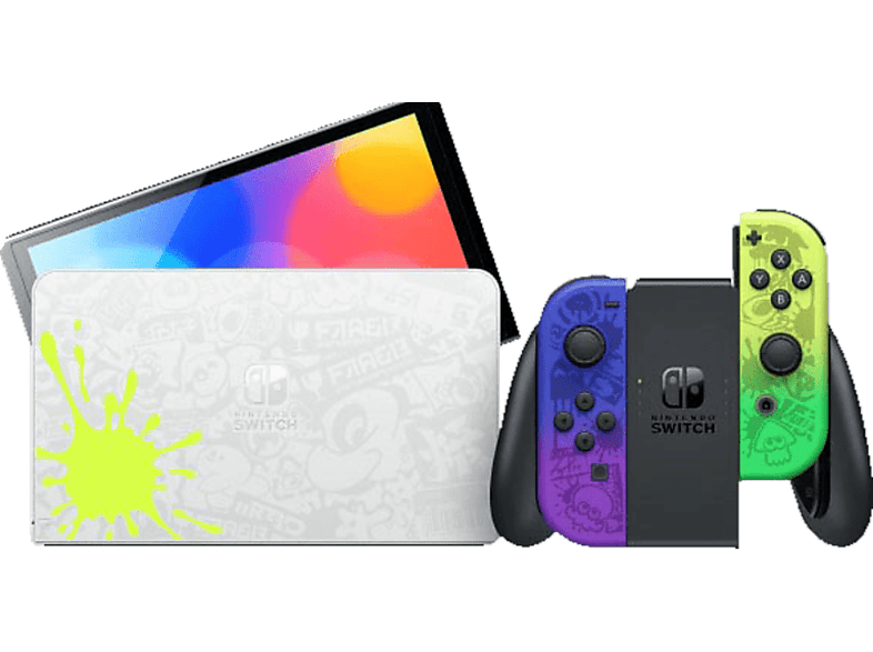 NINTENDO Switch OLED Splatoon 3 Edition Konsol Yeşil Mavi Fiyat
