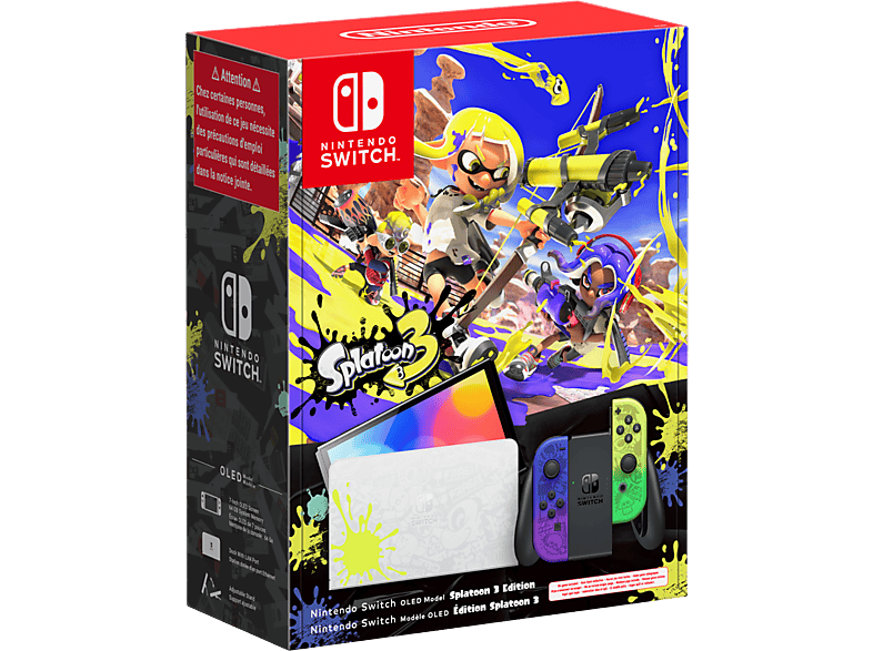 NINTENDO Switch OLED Splatoon 3 Edition Konsol Yeşil Mavi Fiyat