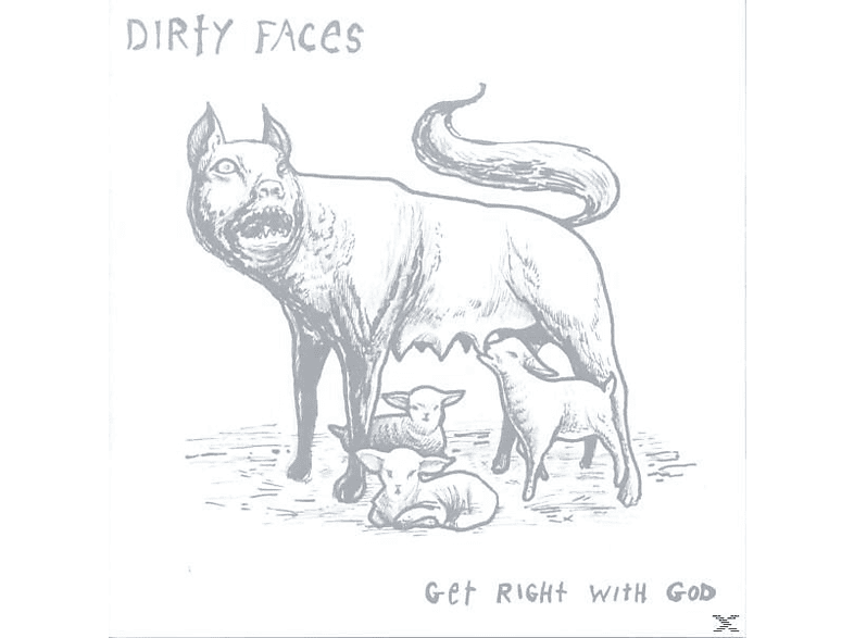 Dirty Faces - Get Right With God  - (CD)