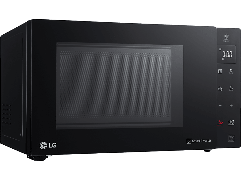 Microondas  LG MH7265DPS, Potencia 1000 W, Grill, 32 L, Negro