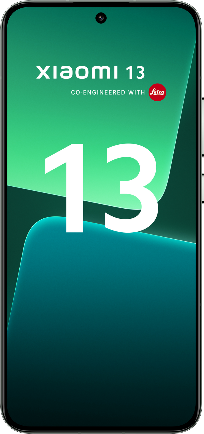 Xiaomi 13, Verde, 256 GB, 12 GB RAM, 6.36" FHD+ AMOLED 120 Hz, Snapdragon® 8 Gen 2 , 4500 mAh, Android 13 - MIUI 14