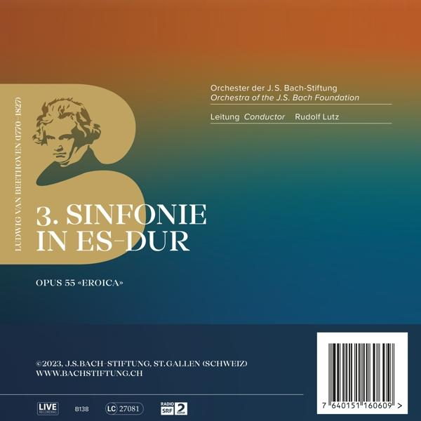 Rudolf Lutz / J.S. Bach-Stiftung - Sinfonie in Es-Dur,opus 55 «Eroica»  - (CD)