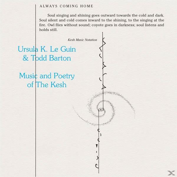 Le Guin,Ursula K.& Barton,Todd - Music And Poetry Of The Kesh  - (CD)
