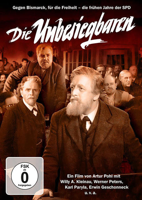 Filmposter, Die Unbesiegbarren, mit Schauspielern. Dunkle Farben, Text oben. DVD-Logo.