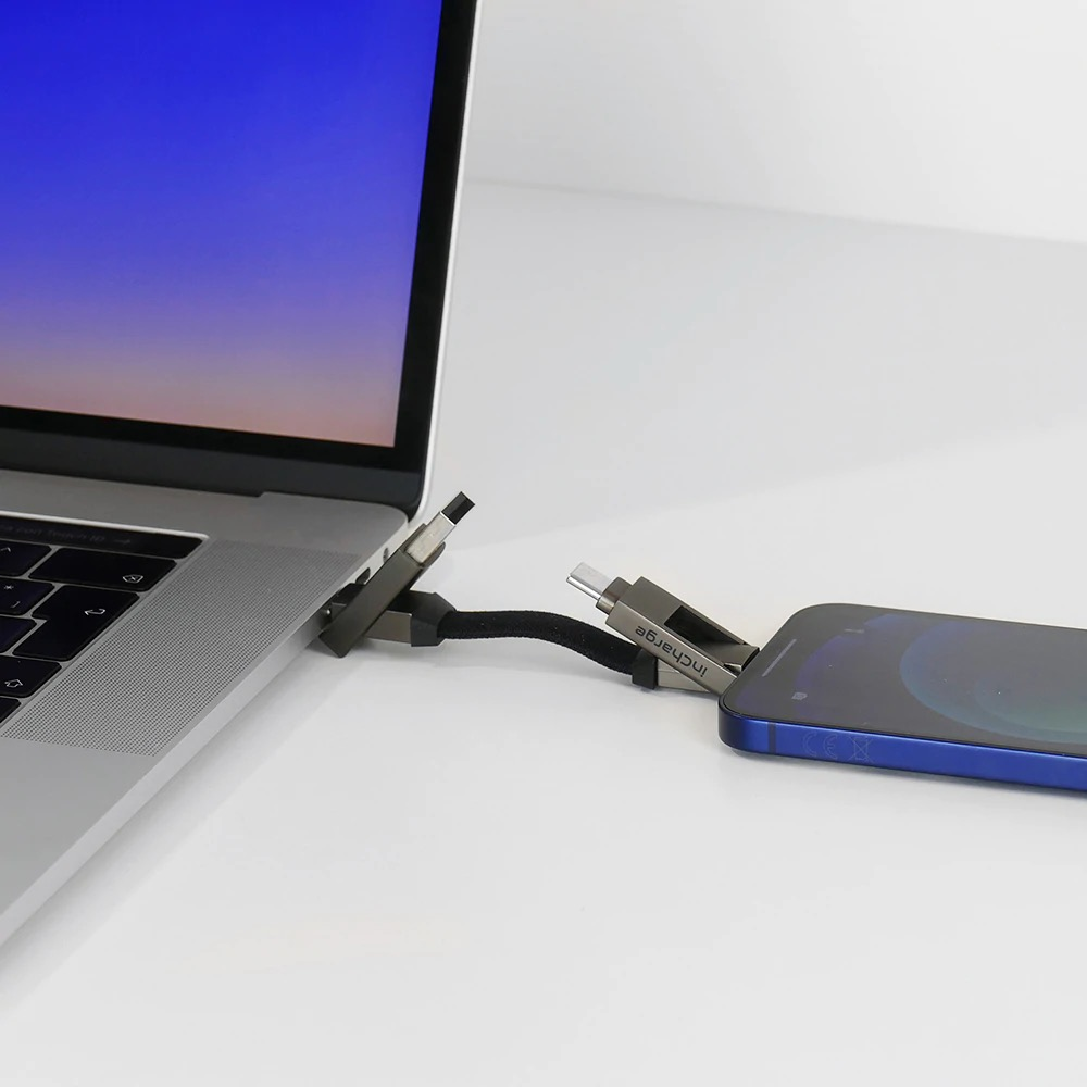 ROLLING SQUARE inCharge 6 - Câble de charge et synchronisation (Noir)