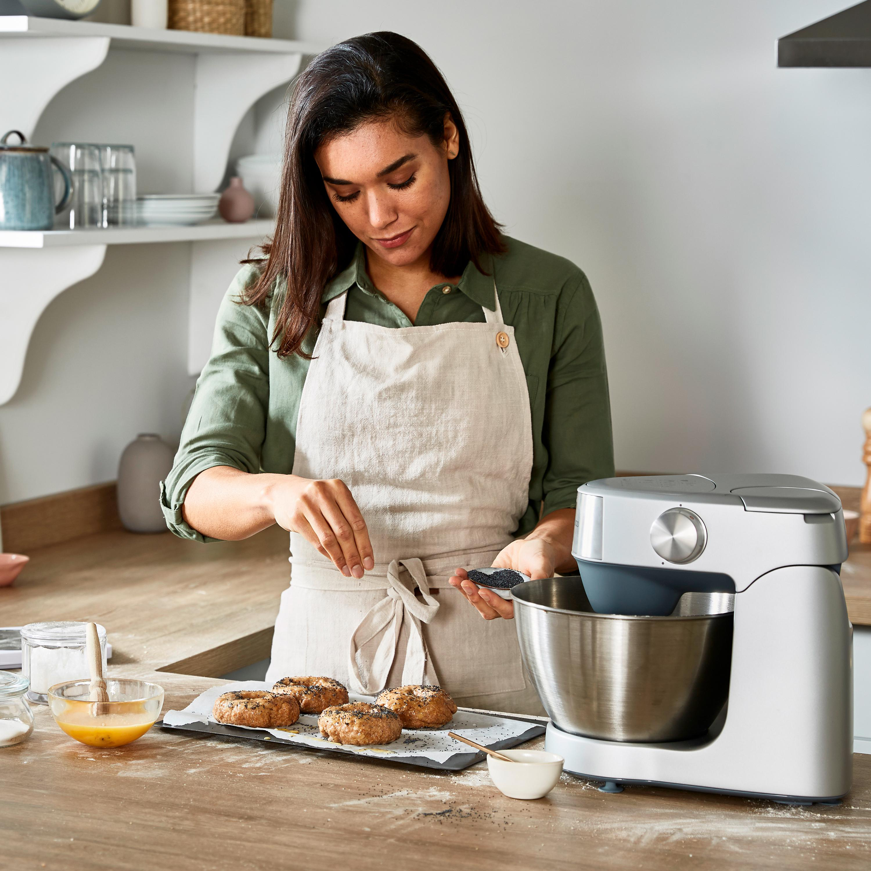 KENWOOD Prospero+ KHC29.J0SI Küchenmaschine Silber (Rührschüsselkapazität: 4,3 l, 1000 Watt)