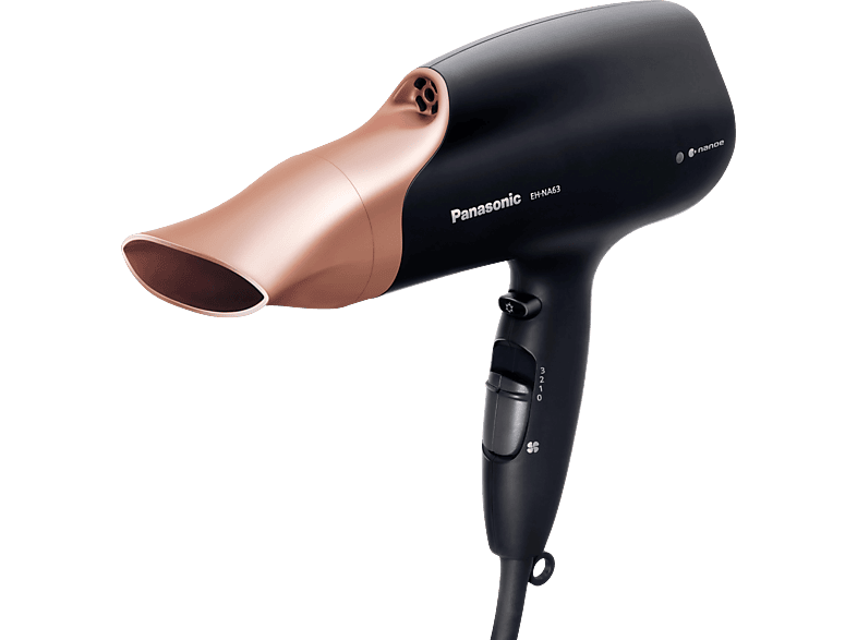 PANASONIC Watt) Schwarz-roségold (2000 EH-NA63CN Haartrockner