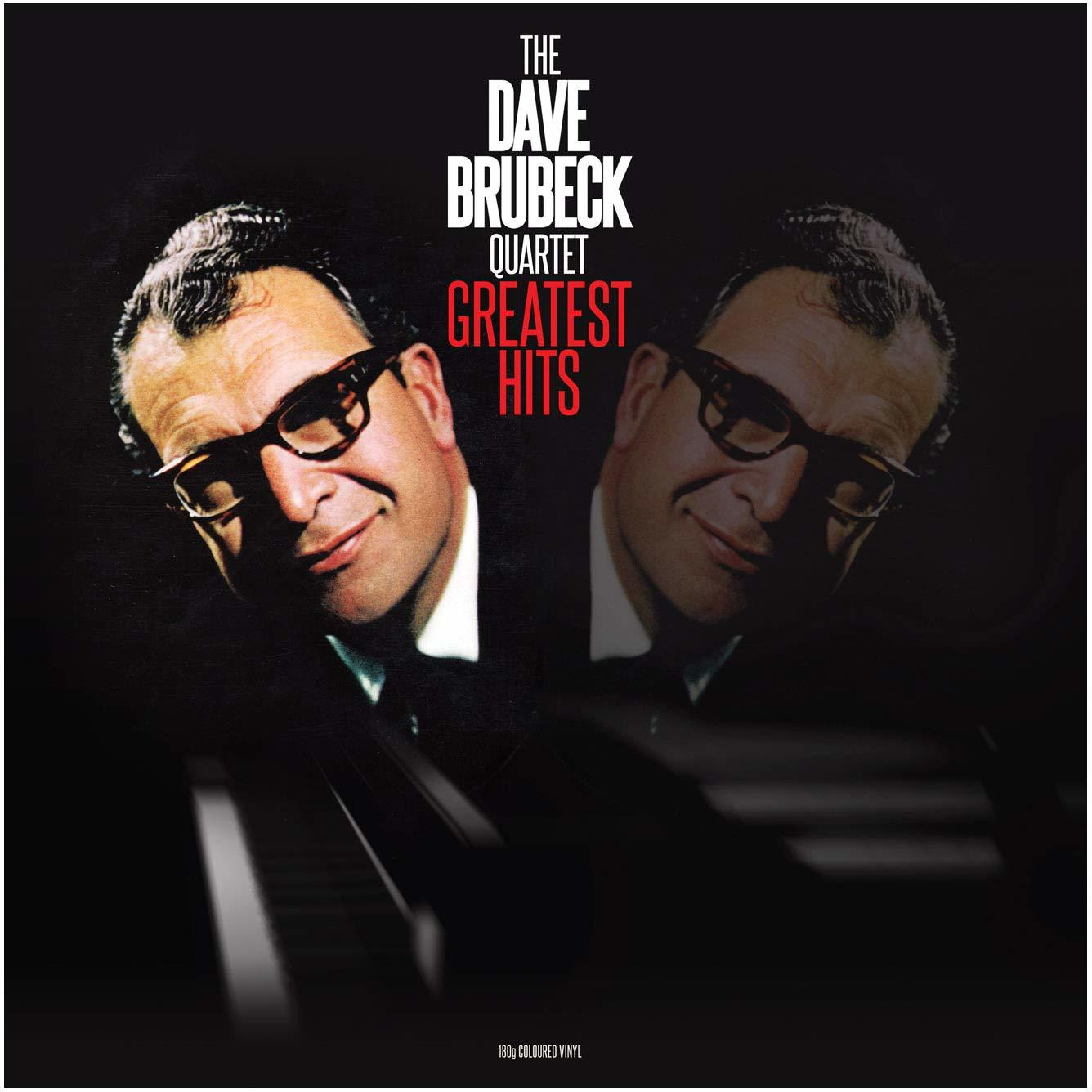 A Dave Brubeck Quartet, Greatest Hits album borítója, egy férfi arcával.