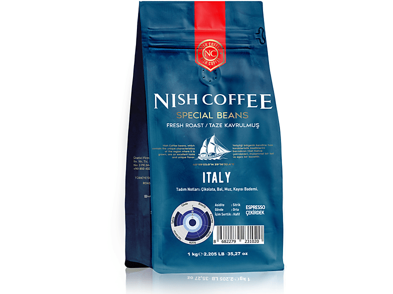 NISH Italy 1000gr Espresso Kahve_2