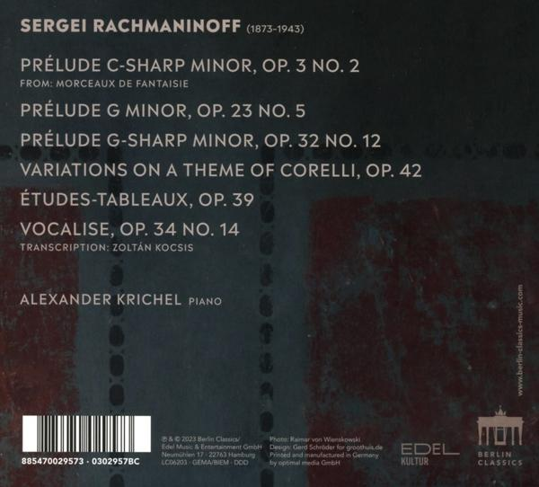 Alexander Krichel - My Rachmaninoff  - (CD)