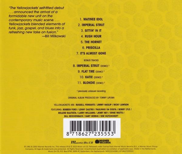 Yellowjackets - Yellowjackets  - (CD)
