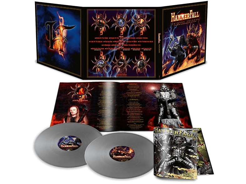Hammerfall - Crimson Thunder-20 Year Anniversary Limitierte 2LP+ Book Edition  - (Vinyl)
