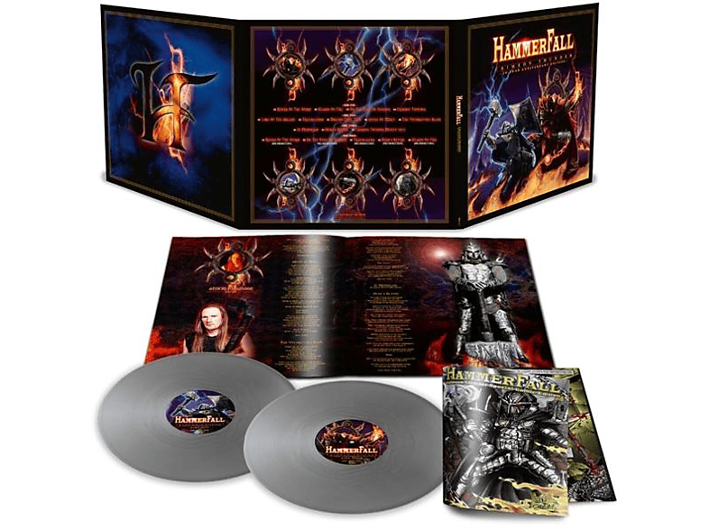 Hammerfall - Crimson Thunder-20 Year Anniversary Book 2LP+ Limitierte Edition - (Vinyl)