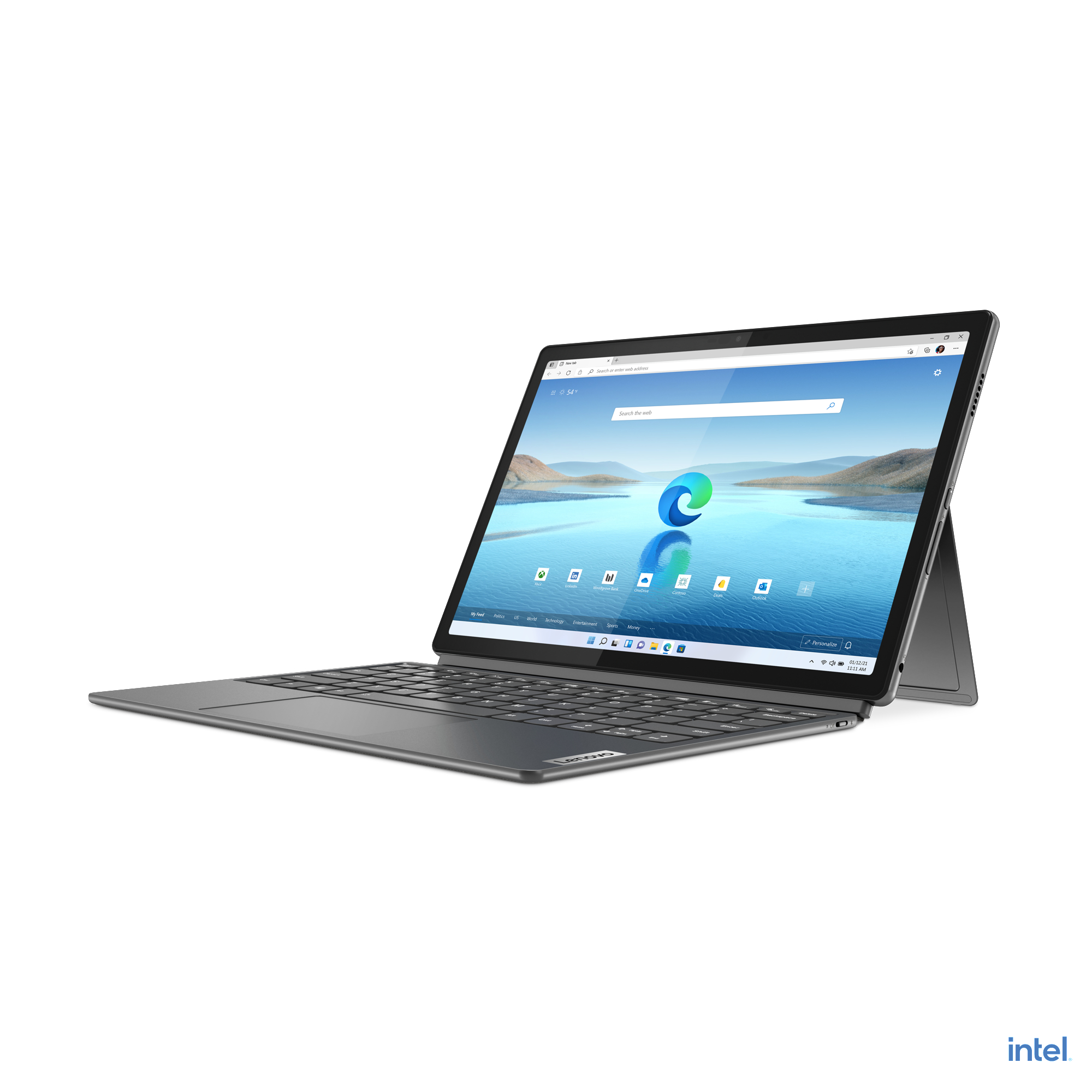 LENOVO IdeaPad Duet 5i - 12,4 Zoll - Intel® Core™ i7 i7-1255U - 16 GB - 512 GB - Intel® Iris® Xᵉ - Windows 11 Home