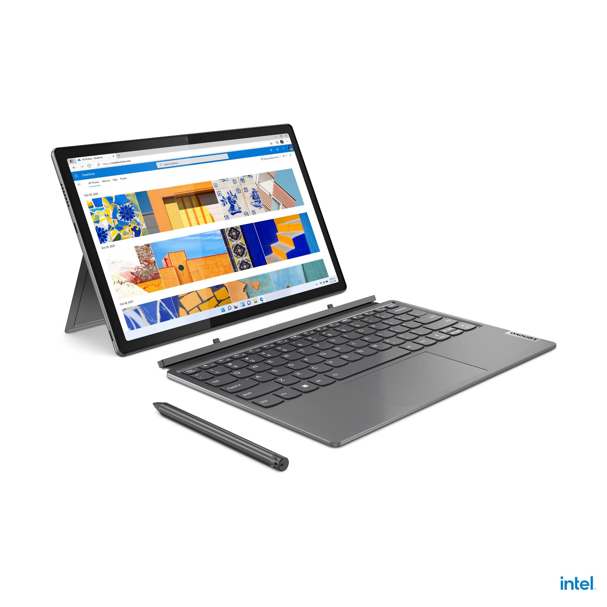 LENOVO IdeaPad Duet 5i - 12,4 Zoll - Intel® Core™ i7 i7-1255U - 16 GB - 512 GB - Intel® Iris® Xᵉ - Windows 11 Home