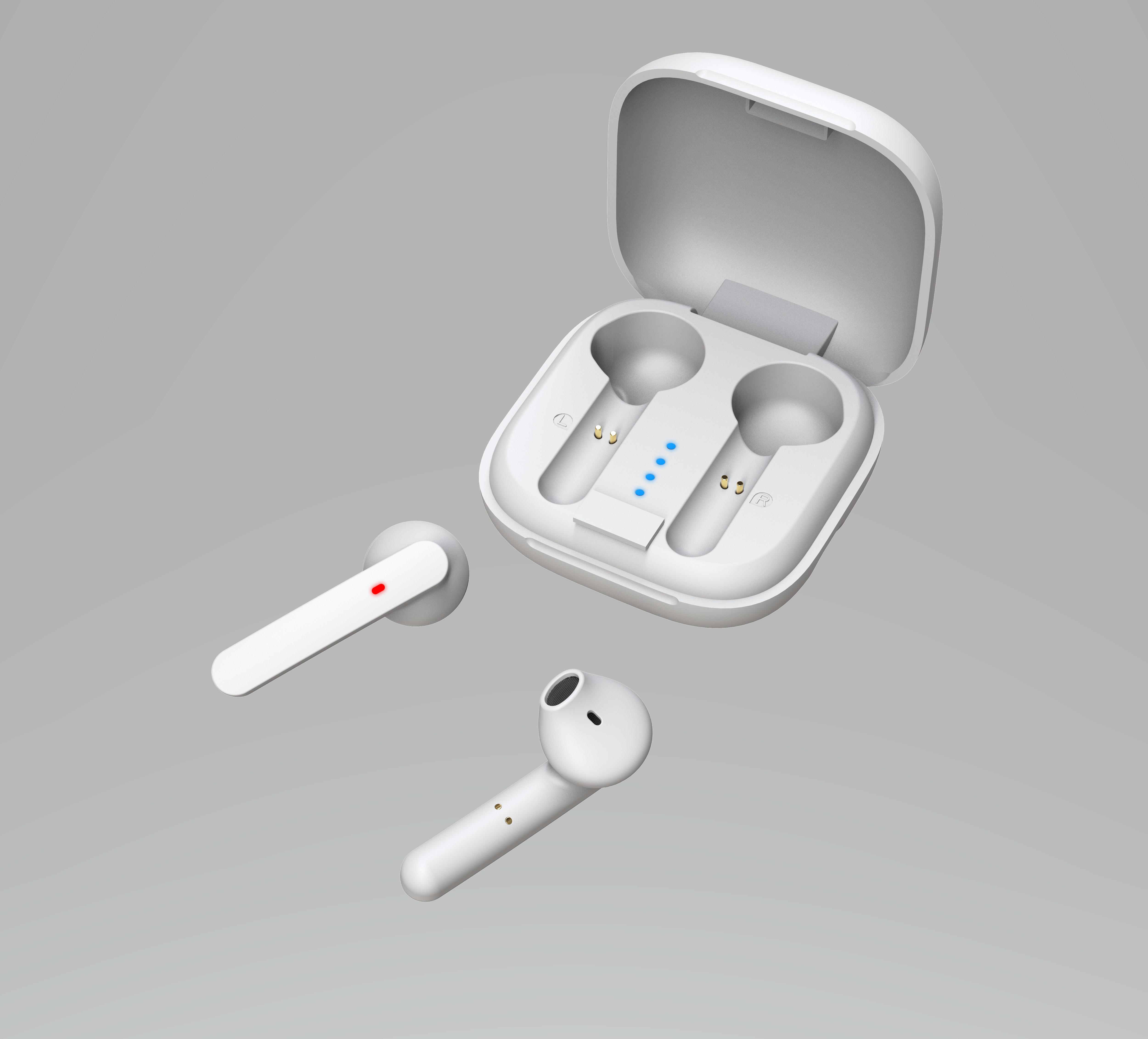 ONESTYLE TWS-BT-T2W True Wireless, In-ear Kopfhörer Bluetooth Weiß