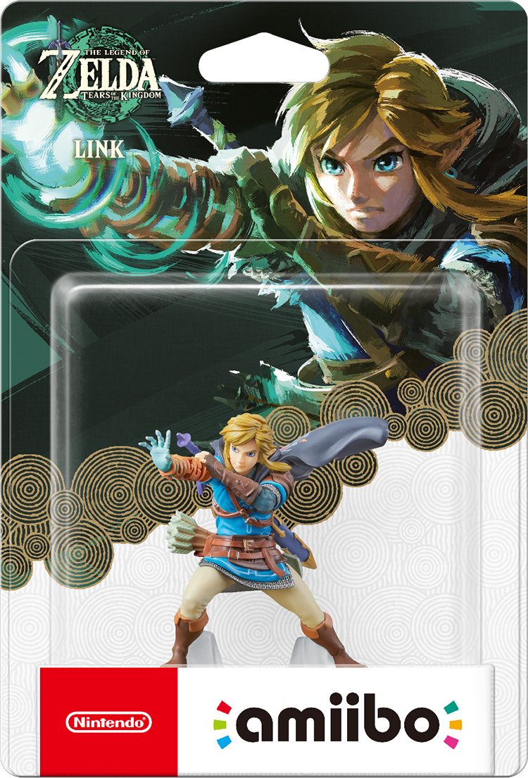 NINTENDO amiibo - The Legend of Zelda: Tears of the Kingdom - Link (The Legend of Zelda) Figurine de jeu