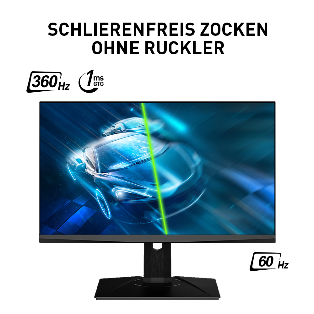 MSI OCULUX NXG253RDE 24,5 Zoll  Full-HD  Gaming Monitor  1 ms Reaktionszeit  