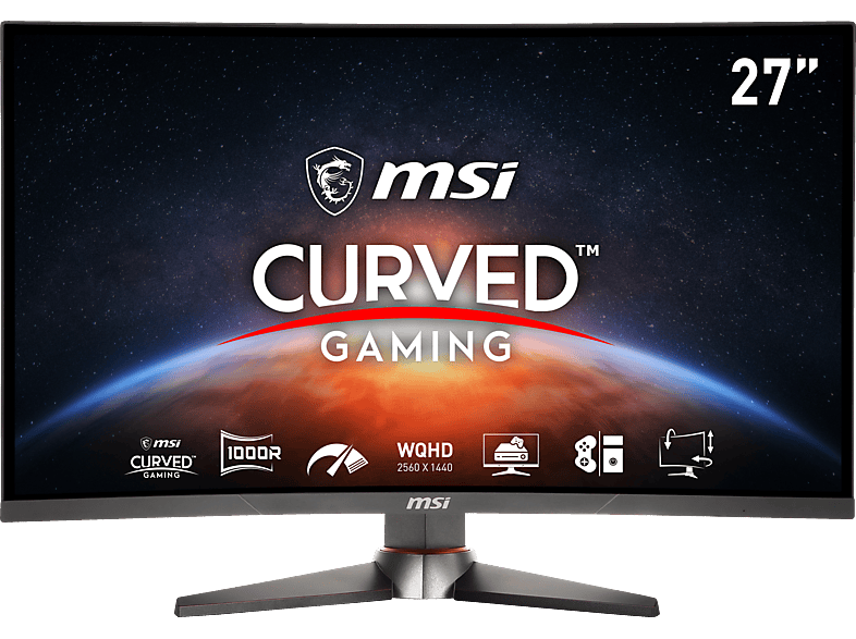 MSI OPTIX G271CQPDE (1 ms WQHD Hz) Reaktionszeit, 165 Monitor Curved