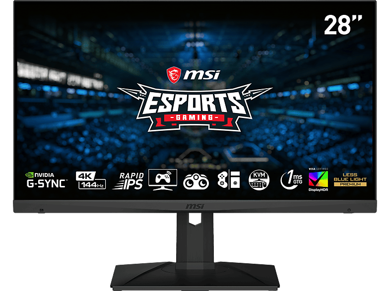 MSI OPTIX MAG281URFDE 27 9 Zoll UHD 4K Gaming Monitor 1 ms Reaktionszeit 144 Hz MediaMarkt