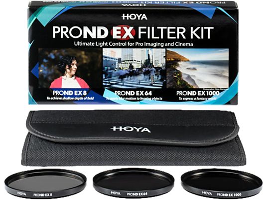 HOYA PRO ND EX - Filterset (Schwarz)