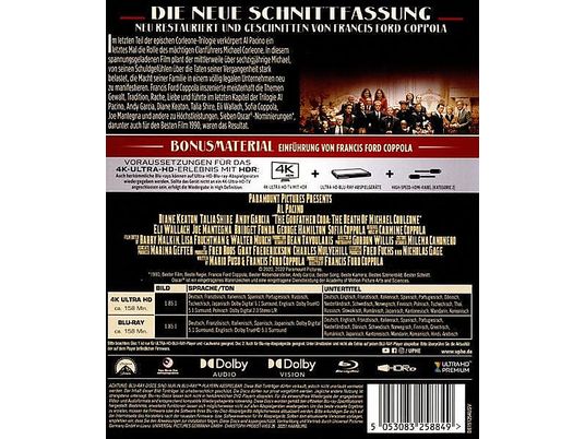 Der Pate - Der Tod von Michael Corleone 4K Ultra HD Blu-ray