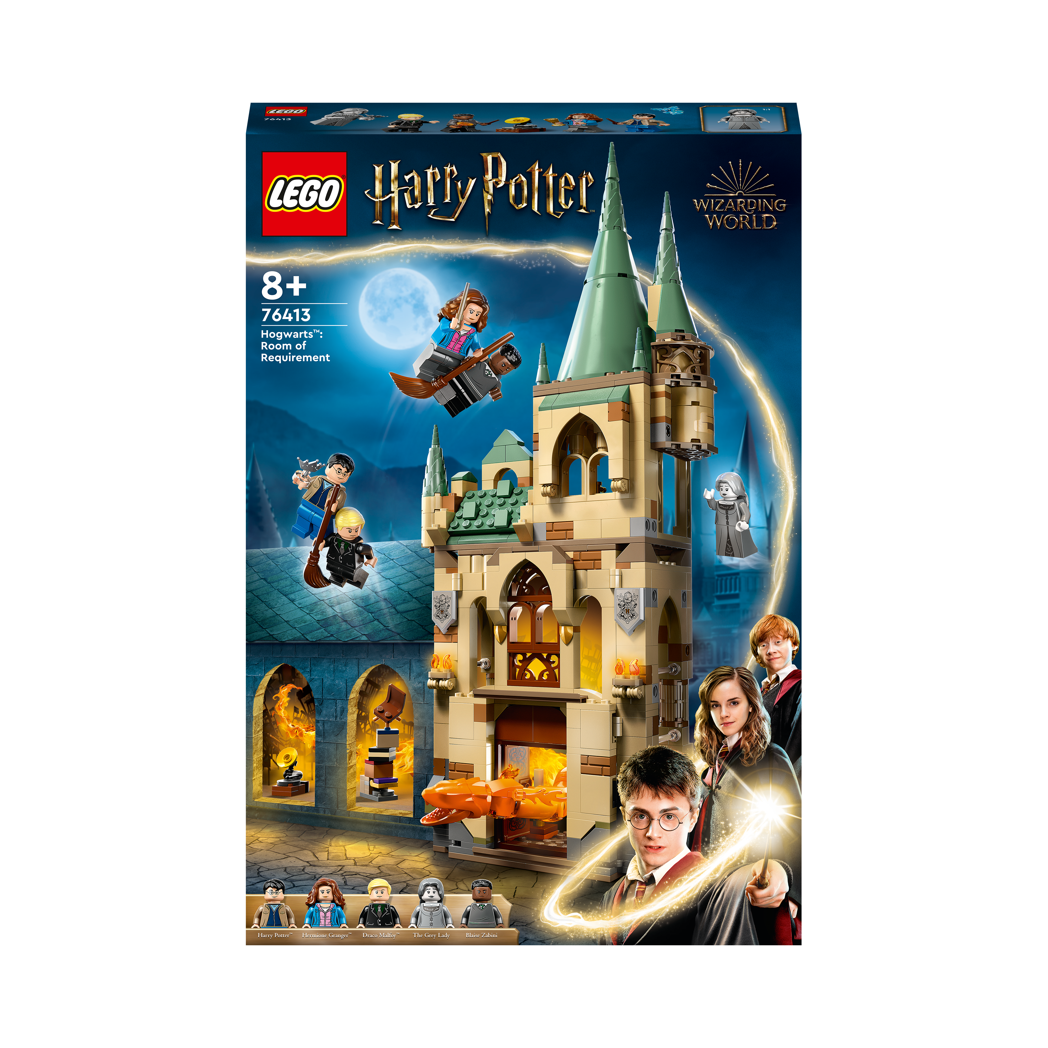 LEGO Harry Potter 76413 Hogwarts: Raum der Wünsche Bausatz, Mehrfarbig