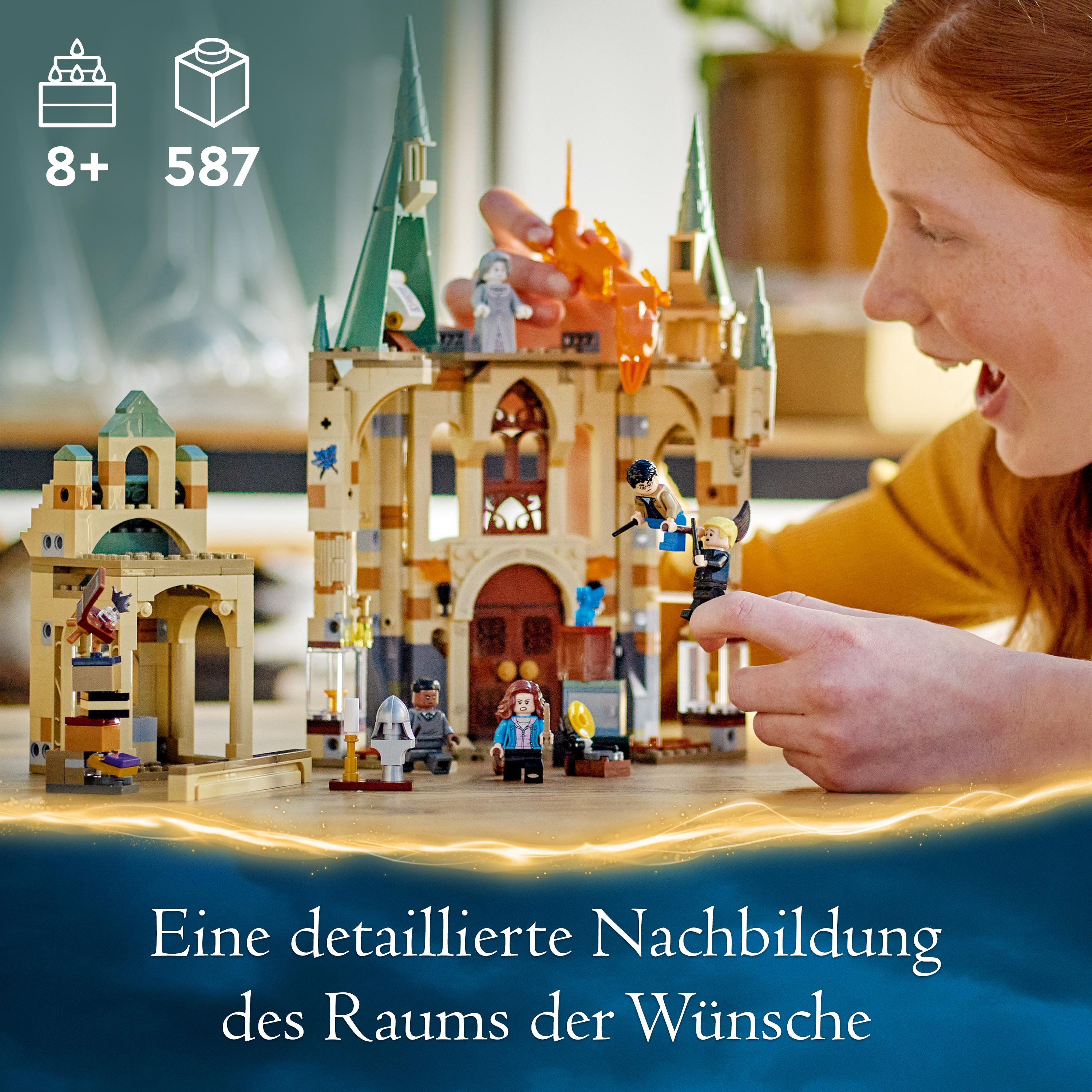 LEGO Harry Potter 76413 Hogwarts: Raum der Wünsche Bausatz, Mehrfarbig