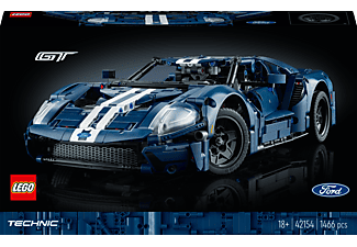 LEGO Technic 42154 Ford GT 2022 Bausatz, Mehrfarbig