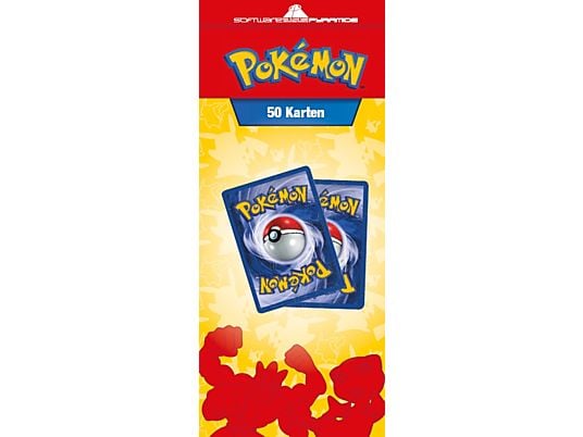 SOFTWARE PYRAMIDE Pokémon - 50er Pack - Sammelkarten (Mehrfarbig)