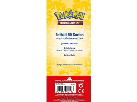 SOFTWARE PYRAMIDE Pokemon - Confezione da 50 - Figurine da collezione (Multicolore)