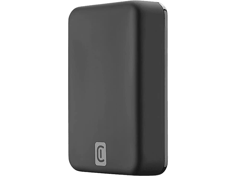 REACONDICIONADO Seminuevo Muy bueno PowerBank - CellularLine MAG 10000, Para Apple, 18 W, MagSafe, USB C, Negro