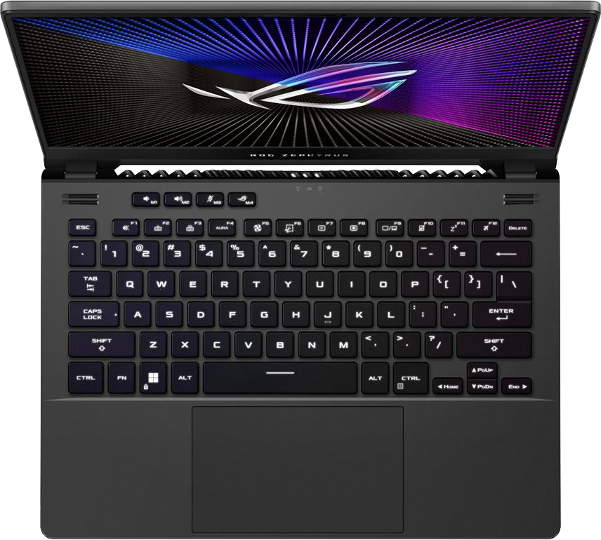 ASUS ROG Zephyrus G14 GA402RK-L8208W Szürke Gamer laptop (14" WQXGA/Ryzen7/16GB/1024 GB SSD/RX6800S 8GB/NoOS)