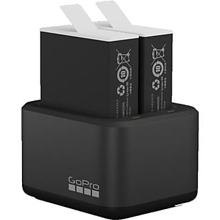 Accesorio cámara deportiva - GoPro Batería dual y Baterías Enduro, Para GoPro Hero 9/10/11/12, 3.7 Voltios, Black