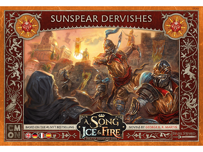 CMON Song of Ice & Fire - Sunspear Dervishes (Derwische von Sonnspeer) Brettspiele Mehrfarbig