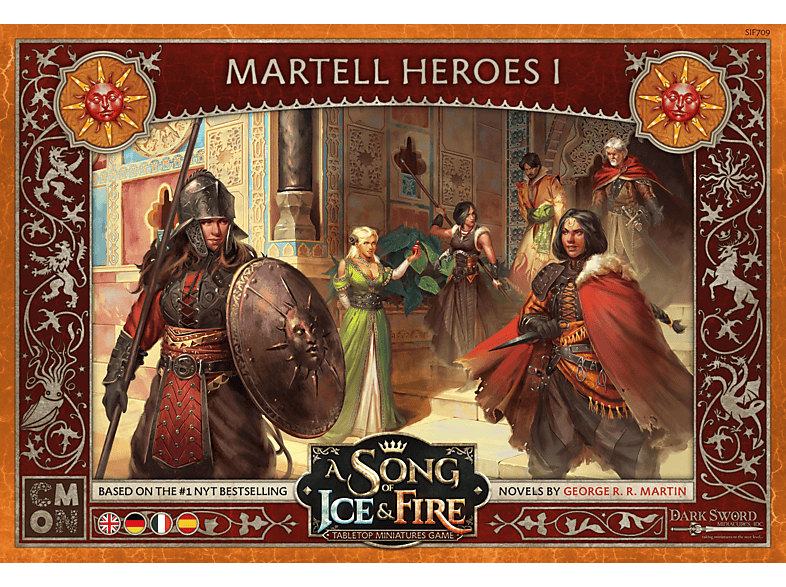 CMON Song of Ice & Fire Martell Heroes 1 (Helden von Haus Martell I