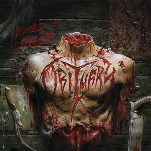 Album borító egy torzóval, amire az Obituary szó van írva és orvosi eszközök.