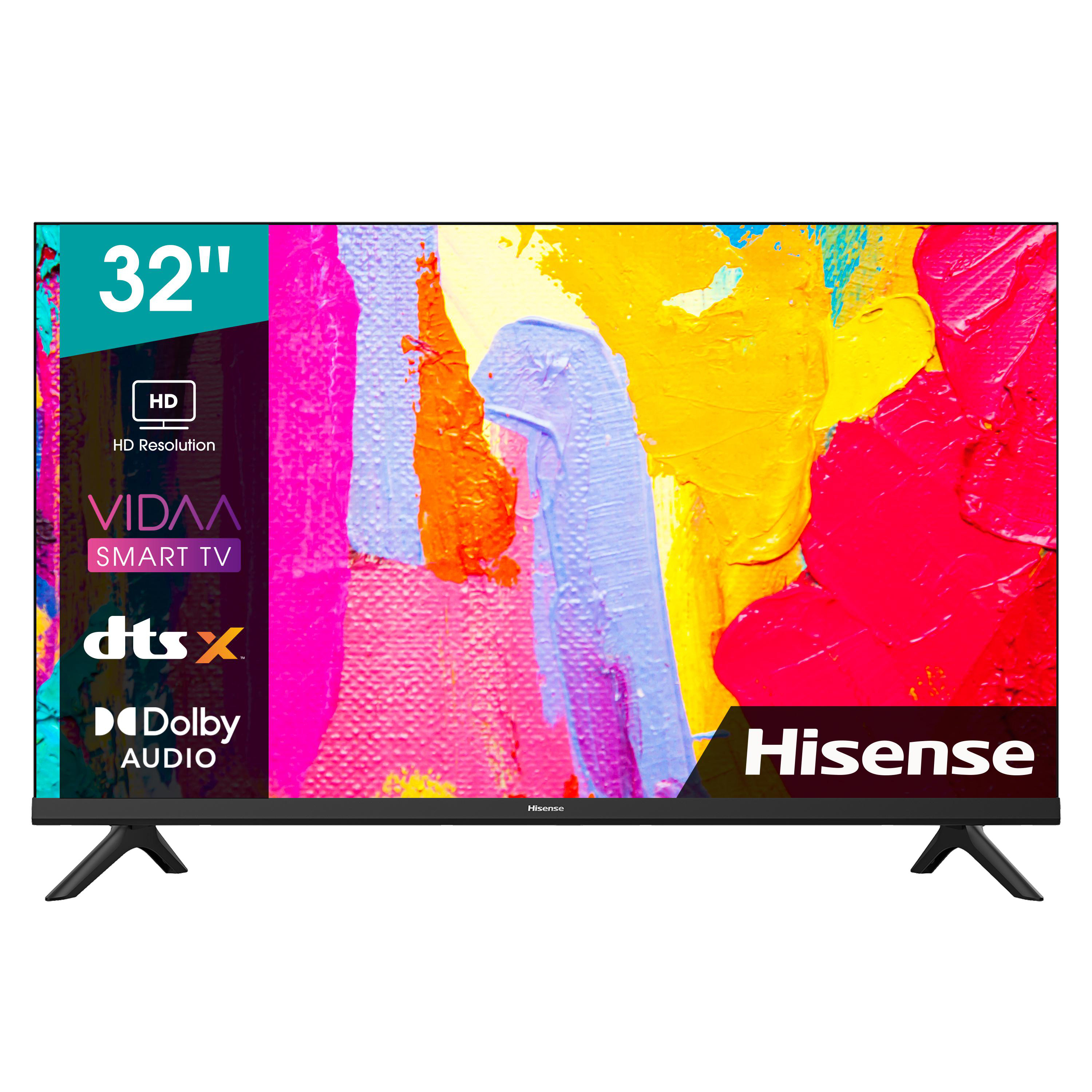 HISENSE 32A4BG LED TV (Flat, 32 Zoll / 80 cm, HD-ready, SMART TV, VIDAA U4)