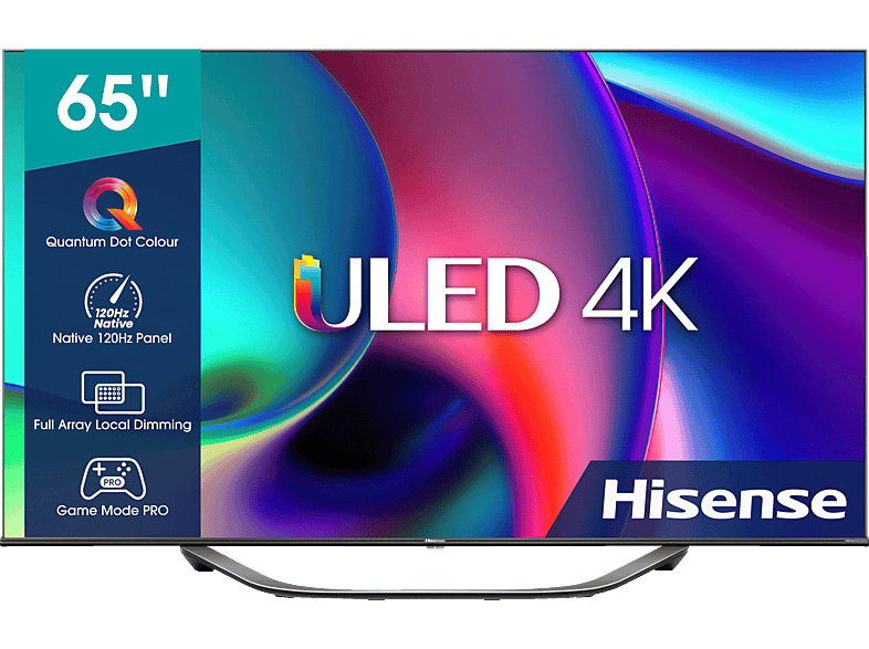 Hisense 65u77hq Led Tv Flat 65 Zoll 164 Cm Uhd 4k Smart Tv Vidaa U6 Led Tv Schwarz 2976